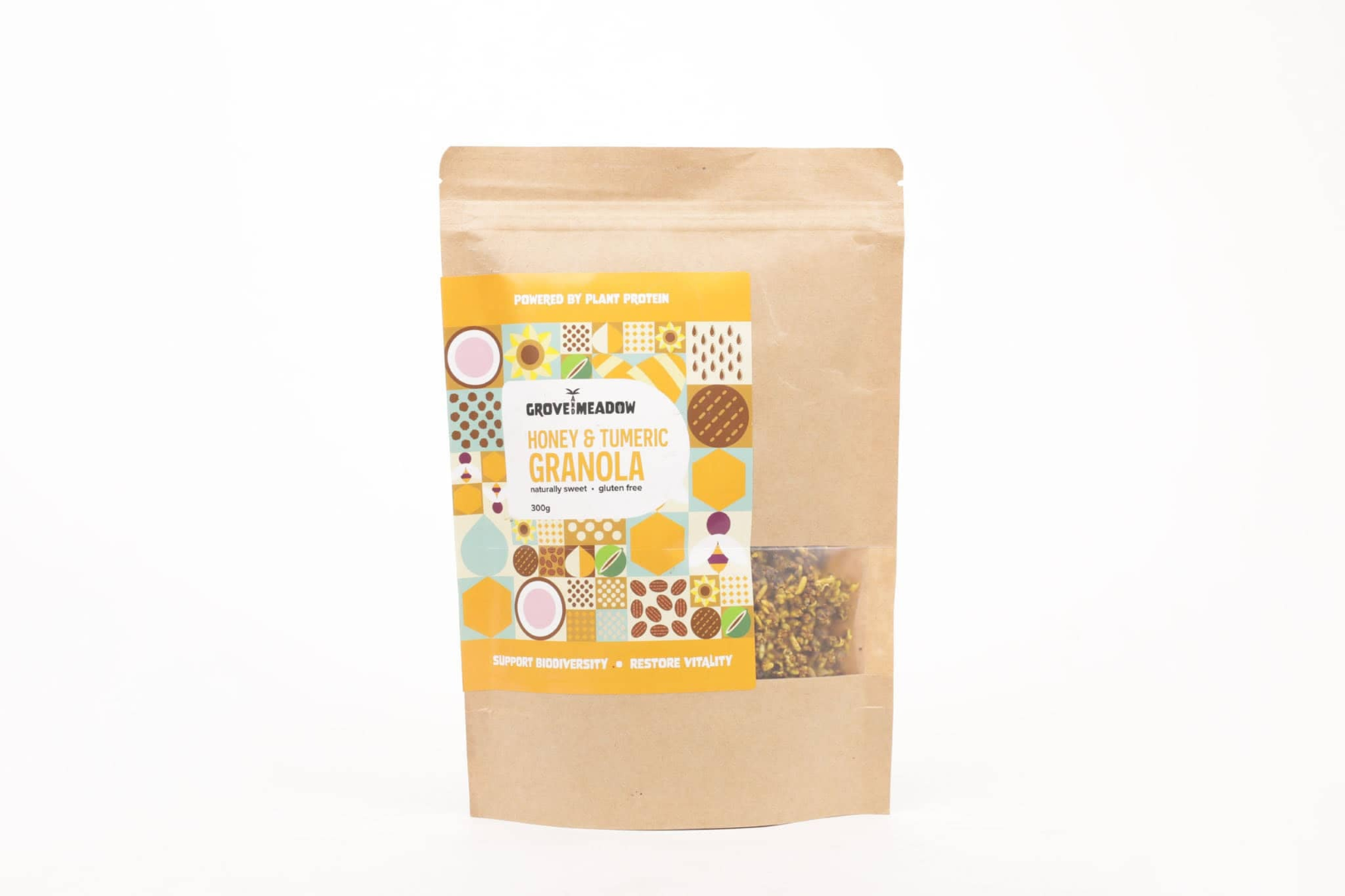 GROVE N MEADOW HONEY N TURMERIC GRANOLA 300G